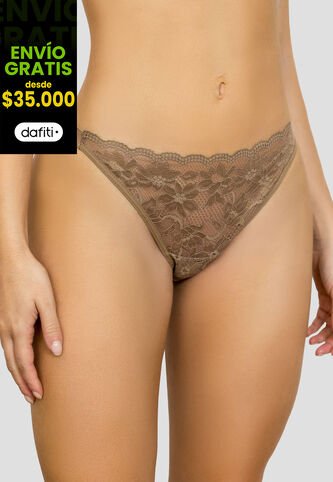 Tanga Paq X3 Mujer Multicolor Fi 112784 Formas Intimas