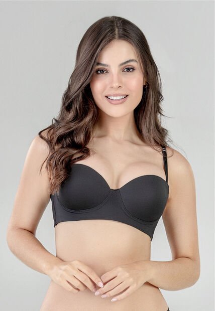 Brasier Mujer Negro FI 96475