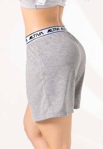 Short Gris Jaspe FI 1042 Formas Intimas
