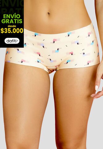 Cachetero Paq X4 Mujer Multicolor Fi 112547 Formas Intimas