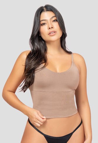 Camisilla Mujer Mocca Fi 107105 Formas Intimas