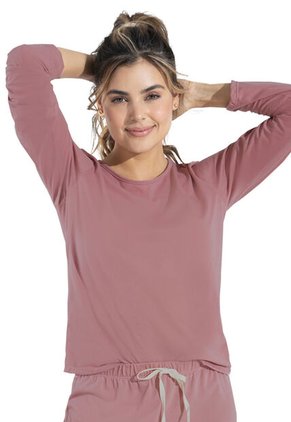 Buzo Mujer Palo De Rosa Oscuro Fi 88116