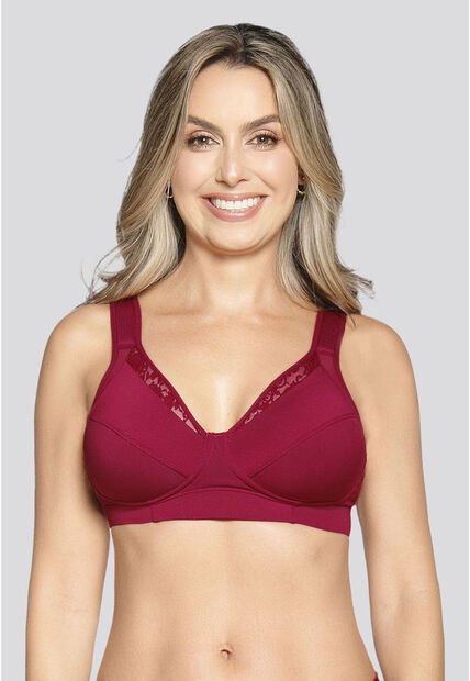 Brasier Mujer Vino Tinto FI 69512