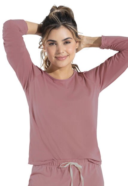 Buzo Mujer Palo De Rosa Oscuro Fi 88116