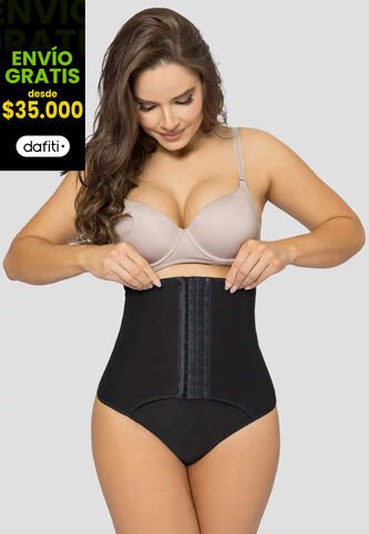 Brasilera Control Mujer Negro Fi 110967 Formas Intimas