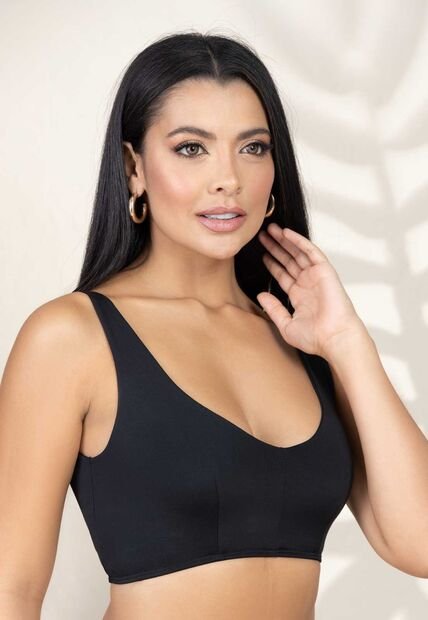 Bustier Mujer Negro FI 502