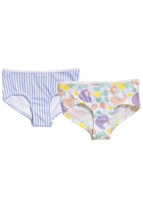 Cachetero Paq X2 Infantil Femenino Multicolor FI 296