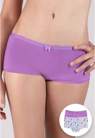 Bóxer Paq X2 Infantil Mora FI 79156 Formas Intimas