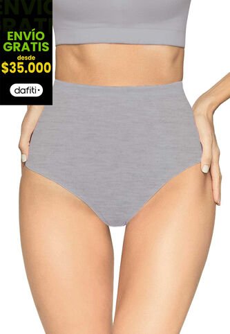 Panty Mujer Gris Jaspe FI 79222 Formas Intimas