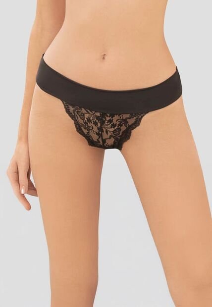 Tanga Mujer Negro Fi 79542