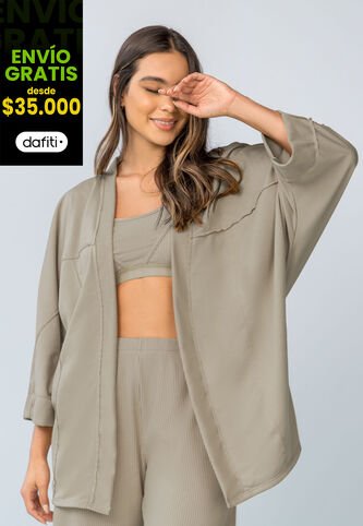 Cardigan Mujer Café Pardo Fi 107875 Formas Intimas