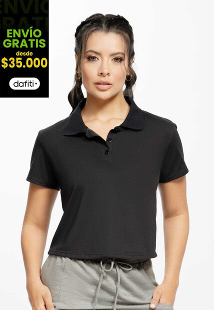Camiseta Mujer Negro FI 101915