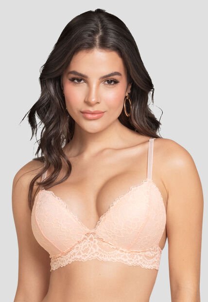 Brasier Mujer Beige Fi 104169