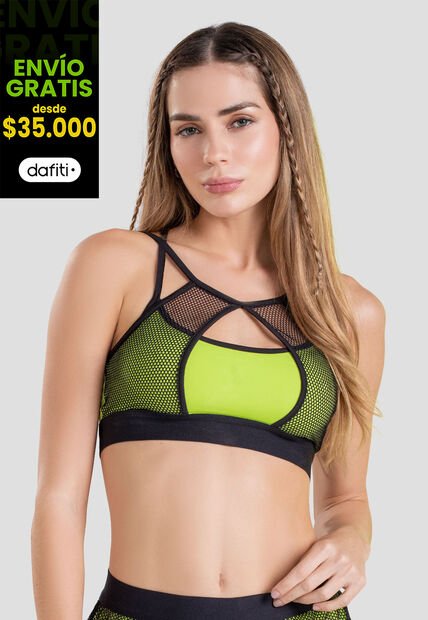 Top Mujer Negro Fi 104308