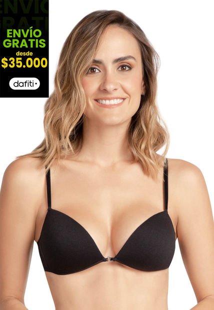 Brasier Mujer Negro FI 83026