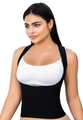 Camisilla Mujer Negro FI 33557 Formas Intimas