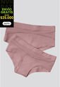 Cachetero Paq X2 Infantil Palo De Rosa Oscuro FI 7680 de Formas Intimas