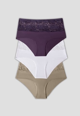 Cachetero Paq X3 Mujer Multicolor Fi 101856 Formas Intimas