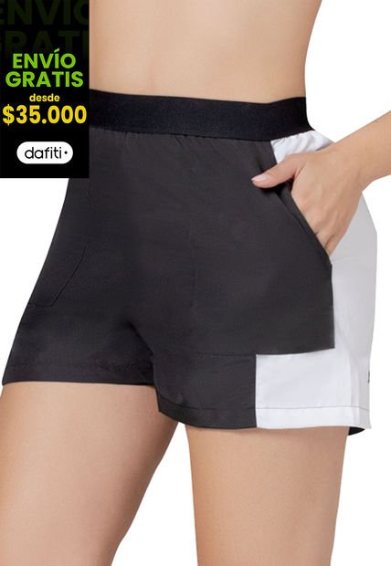 Short Mujer Negro Fi 5560