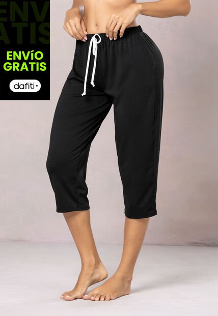 Capri Paq X2 Mujer Negro-Azul Fi 6283