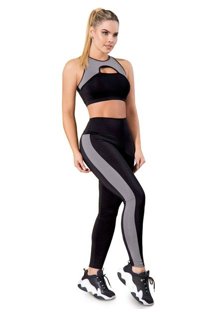 Conjunto Mujer Negro Fi 33595