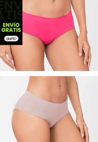 Cachetero Paq X7 Mujer Multicolor Fi 113032 Formas Intimas