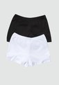 Cachetero Paq X2 Mujer Bicolor Blanco/Negro FI 96216 de Formas Intimas