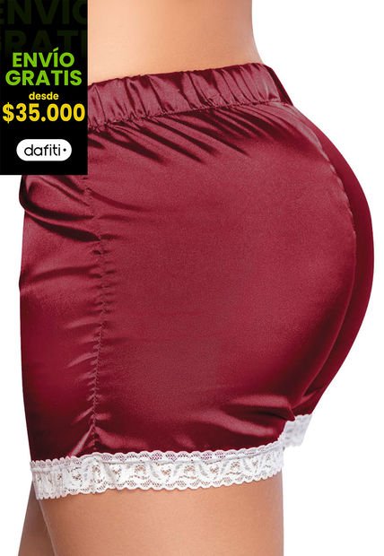 Short Mujer Rojo Fi 83266