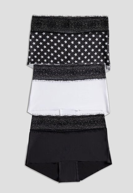 Cachetero Paq X3 Mujer Multicolor FI 100947