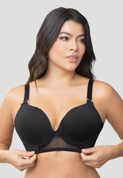 Brasier Mujer Negro Fi 103874
