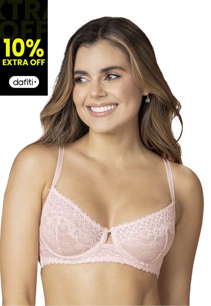 Imagen de Bralette Mujer Palo De Rosa por Formas Intimas