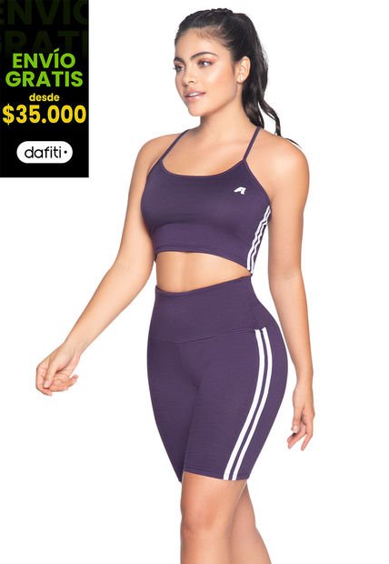 Conjunto Mujer Morado FI 96159