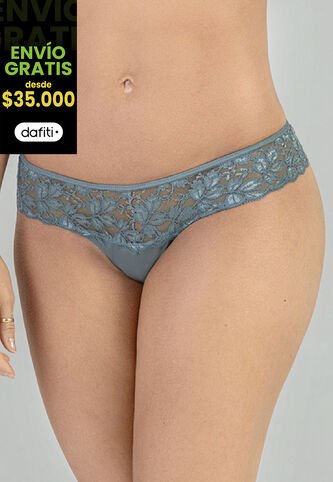 Brasilera Mujer Azul Acero FI 96901 Formas Intimas