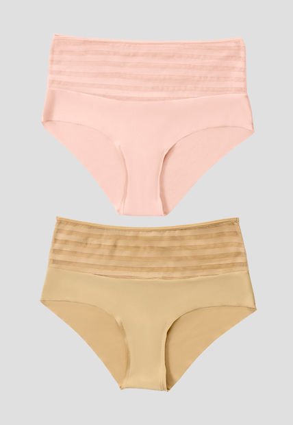 Cachetero Paq X2 Mujer Multicolor FI 4588