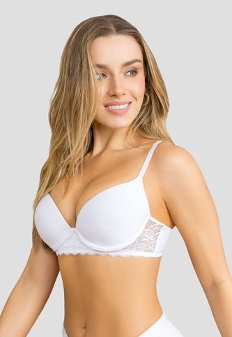 Brasier Mujer Blanco Fi 111892 Formas Intimas