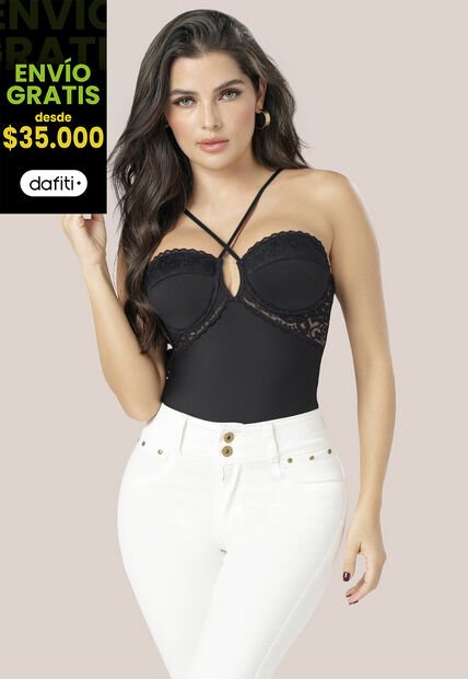 Body Mujer Negro FI 4977