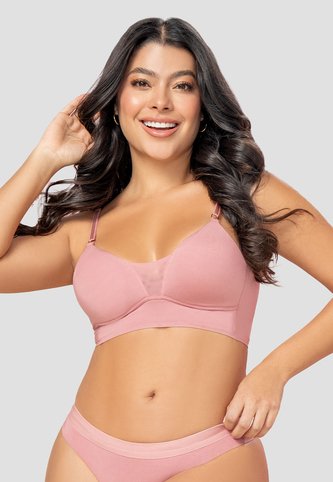 Brasier Mujer Palo De Rosa Fi 107101 Formas Intimas