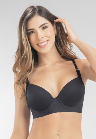 Brasier Mujer Negro FI 95894 Formas Intimas