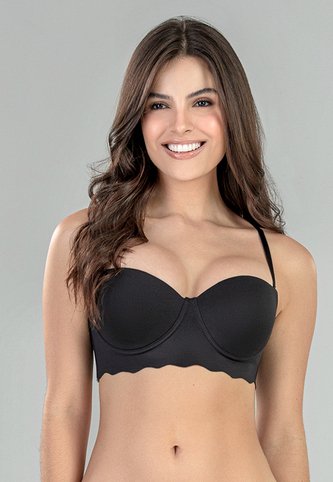 Brasier Mujer Negro FI 90999 Formas Intimas