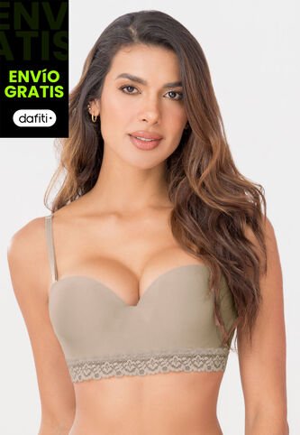 Brasier Paq X2 Mujer Bicolor Fi 1613 Formas Intimas