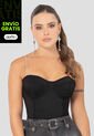 Corset Mujer Negro Fi 112853 de Formas Intimas