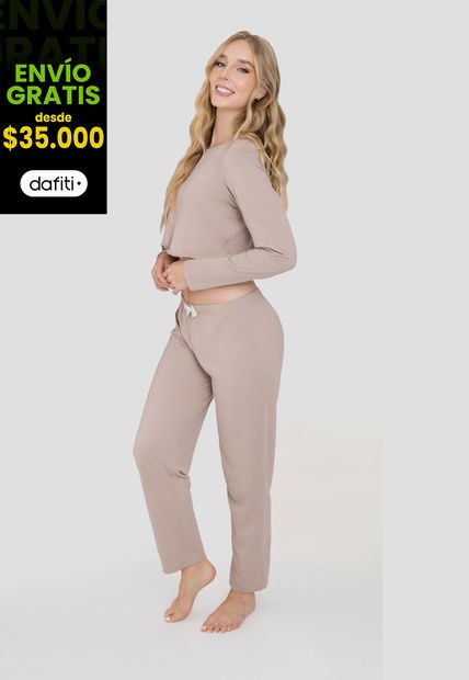 Pijama Mujer Rosa FI 103944