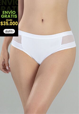 Brasilera Mujer Blanco FI 96241 Formas Intimas