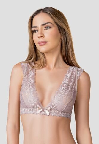 Bralette Mujer Rosa FI 100828 Formas Intimas