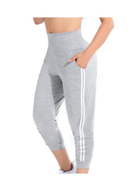Pantalón Sudadera Mujer Gris FI 77685