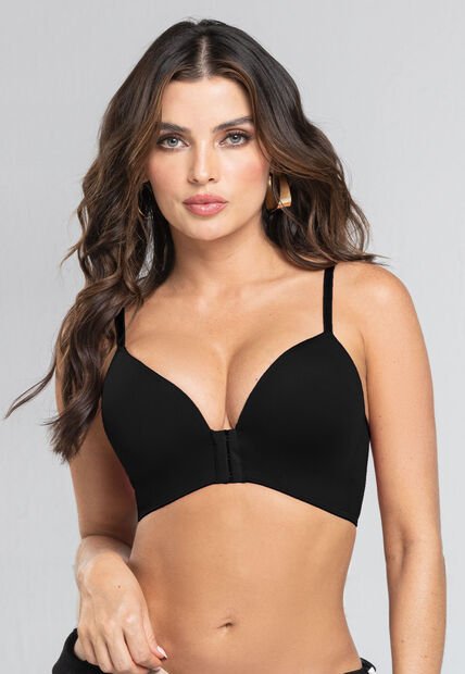Brasier Mujer Negro FI 100945