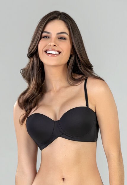 Brasier Mujer Negro FI 3107