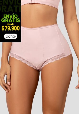 Panty Paq X2 Mujer Bicolor Fi 114113 Formas Intimas