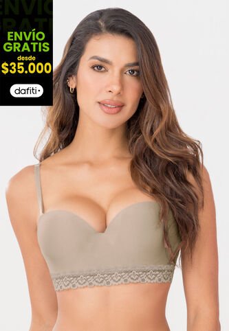 Brasier Paq X2 Mujer Bicolor Fi 1613 Formas Intimas