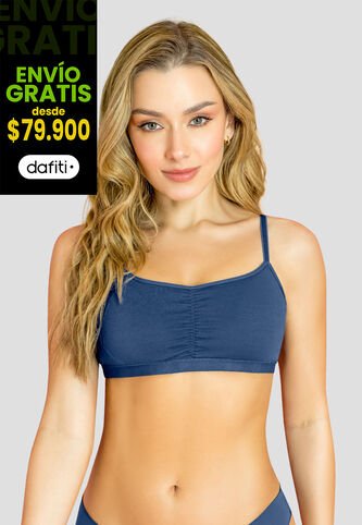 Top Mujer Azul Profundo Fi 107106 Formas Intimas